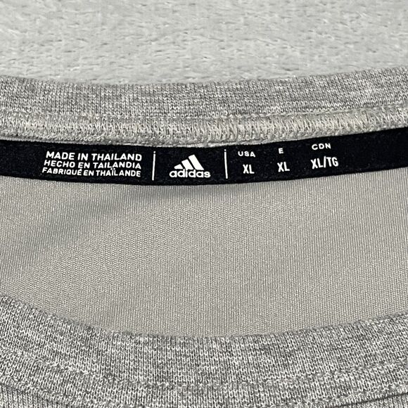 Seattle Kraken Sweatshirt Mens XL Gray adidas Reverse Retro Vintage Crewneck NEW - Picture 3 of 12